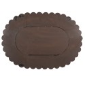 Clayre & Eef Miroir 73x104 cm Marron Bois Verre