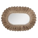 Clayre & Eef Miroir 73x104 cm Marron Bois Verre