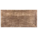 Clayre & Eef Eettafel  180x90x82 cm Bruin Hout Rechthoek
