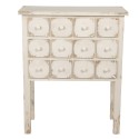 Clayre & Eef Ladekast  78x36x95 cm Wit Hout Rechthoek