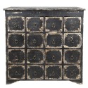 Clayre & Eef Commode 96x40x94 cm Noir Bois