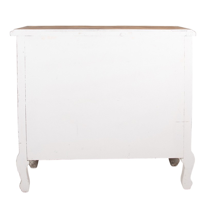 Clayre & Eef Dresser 95x38x90 cm Beige Grey Wood