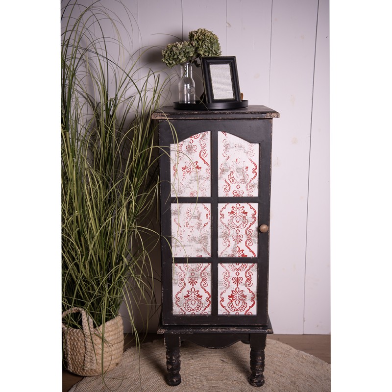 Clayre & Eef Storage Cabinet 46x42x111 cm Black Wood