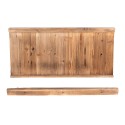 Clayre & Eef Wine Rack 65x28x33 cm Brown Wood Rectangle