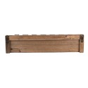 Clayre & Eef Porte-bouteilles 57x28x14 cm Marron Bois