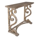 Clayre & Eef Side Table 125x39x92 cm Brown Wood