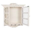 Clayre & Eef Étagère murale 56x23x69 cm Blanc Produit en bois