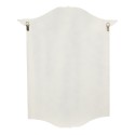 Clayre & Eef Étagère murale 56x23x69 cm Blanc Produit en bois
