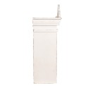 Clayre & Eef Etagère murale 51x20x60 cm Blanc Produit en bois