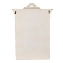 Clayre & Eef Wall Rack 51x20x77 cm White Wood product
