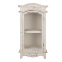 Clayre & Eef Wandkast  45x30x88 cm Wit Houtproduct