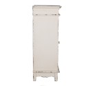 Clayre & Eef Wandkast  45x30x88 cm Wit Houtproduct