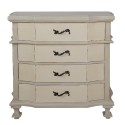 Clayre & Eef Ladekast  89x38x88 cm Beige Hout