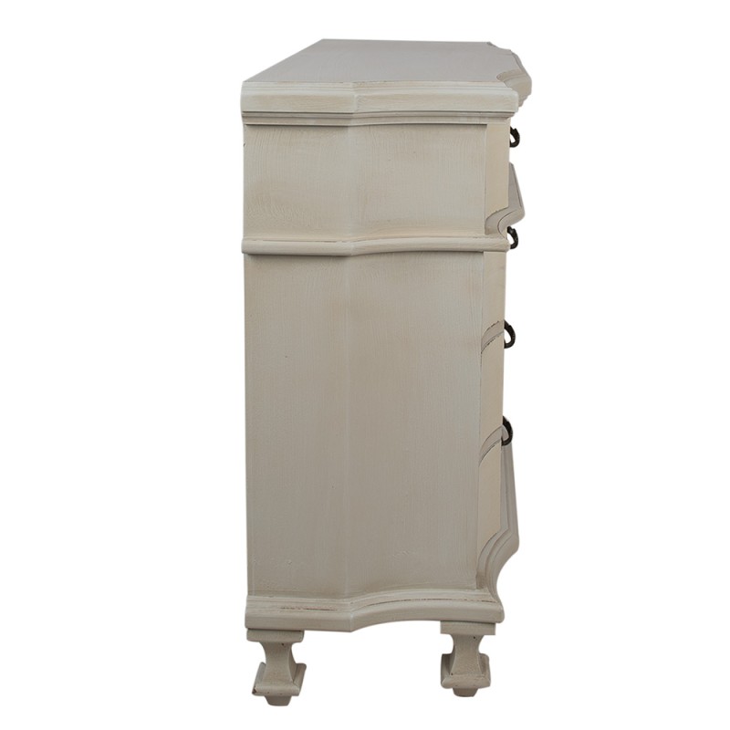 Clayre & Eef Ladekast  89x38x88 cm Beige Hout