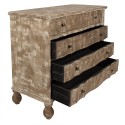Clayre & Eef Dresser 100x45x85 cm Brown Wood