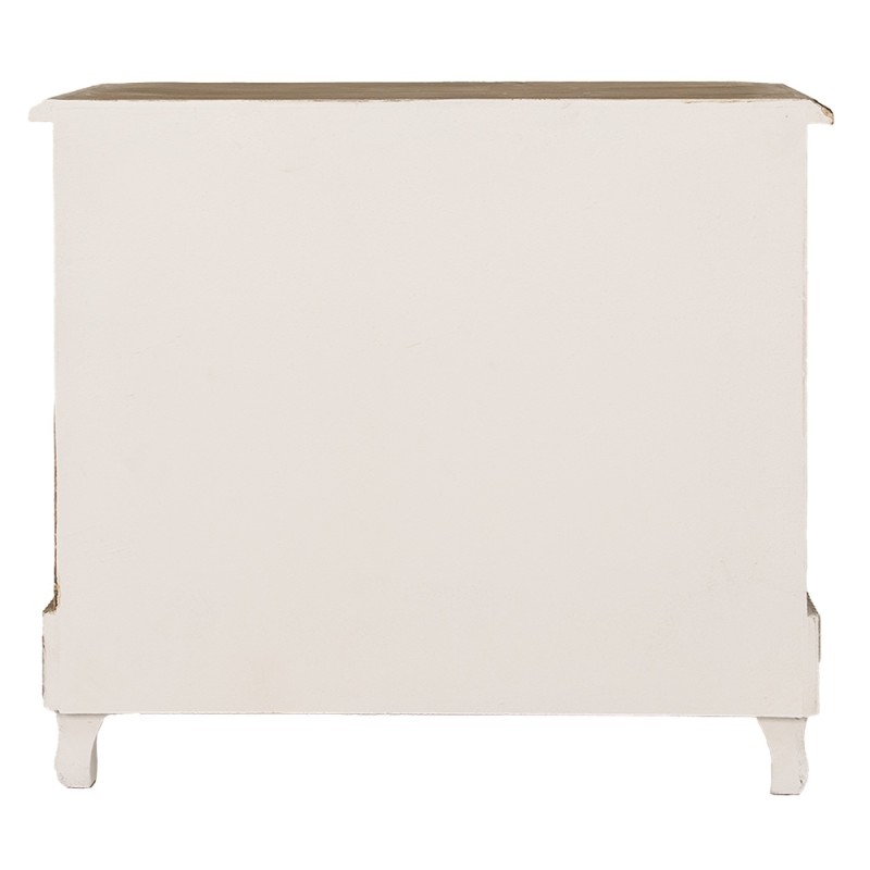 Clayre & Eef Buffet 92x40x86 cm Marron Beige Bois