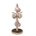Clayre & Eef Portatasse 60 cm Marrone Legno