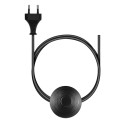 LumiLamp Tiffany Vloerlamp  Ø 27x184 cm  Bruin Geel Glas Rond
