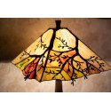 LumiLamp Table Lamp Tiffany 36x36x57 cm Beige Brown Glass Metal