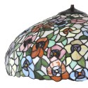 LumiLamp Table Lamp Tiffany Ø 46x72 cm Green Glass