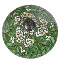 LumiLamp Hanglamp Tiffany  Ø 50 cm Groen Glas