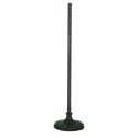 LumiLamp Base della lampada lampada da terra Tiffany Ø 30x165 cm  Marrone Plastica Ferro
