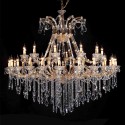 LumiLamp Lustre Ø 165x150 cm Transparent Fer