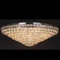 LumiLamp Kroonluchter  Ø 80x27 cm Transparant Ijzer Glas