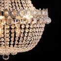 Lumilamp Chandelier Ø 60x85/200 cm Transparent Iron