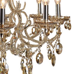 Lumilamp Chandelier Ø 70x58 cm Beige Iron