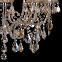 Lumilamp Chandelier Ø 71x80 cm Transparent Iron