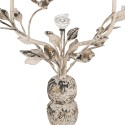 Clayre & Eef Lampe de table 39x21x74 cm Beige Marron Fer