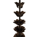 Clayre & Eef Table Lamp Ø 30x81 cm Brown Iron