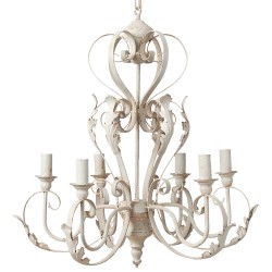 Clayre & Eef Hanglamp Ø 65x68 cm Grijs Bruin IJzer