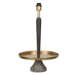Clayre & Eef Base della lampada Ø 37x61 cm  Marrone Legno  Rotondo