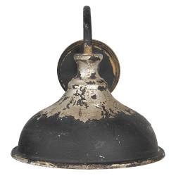 Clayre & Eef Wandlamp  40x27x25 cm  Bruin Ijzer Rechthoek