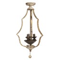 Clayre & Eef Hanglamp  38x33x71 cm Bruin Ijzer