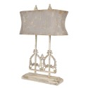 Clayre & Eef Lampe de bureau 50x25x74 cm Marron Fer Aucune forme