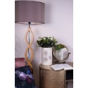 Clayre & Eef Lampada da terra 24x18x136 cm Marrone Legno