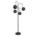 Clayre & Eef Stehlampe Ø 50x175 cm Schwarz Eisen Rechteck