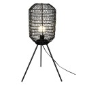 Clayre & Eef Vloerlamp  Ø 21x63 cm  Zwart Ijzer