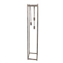 Clayre & Eef Floor Lamp 21x21x121 cm Copper colored Metal