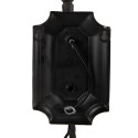 Clayre & Eef Wall Light 31x32x117 cm Black Brown Iron