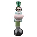 Clayre & Eef Figurine Nutcracker 79 cm Green Blue Polyresin
