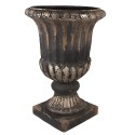 Clayre & Eef Blumentopf Ø 49x72 cm Braun Schwarz Keramikmaterial