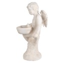 Clayre & Eef Figurine décorative Ange 43x43x75 cm Blanc Matériau céramique