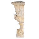 Clayre & Eef Wall flowerpot 76 cm Beige Ceramic material Semicircle