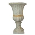 Clayre & Eef Wall flowerpot 81cm Green Ceramic material Semicircle