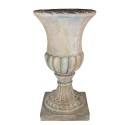 Clayre & Eef Planter 44x44x75 cm Green Beige Magnesium Oxide (MGO)