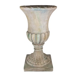 Clayre & Eef Planter 44x44x75 cm Green Beige Magnesium Oxide (MGO)